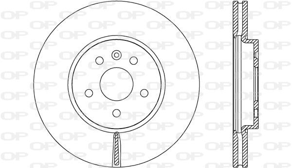 OPEN PARTS Piduriketas BDA2716.20